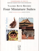 Four Miniature Suites piano sheet music cover